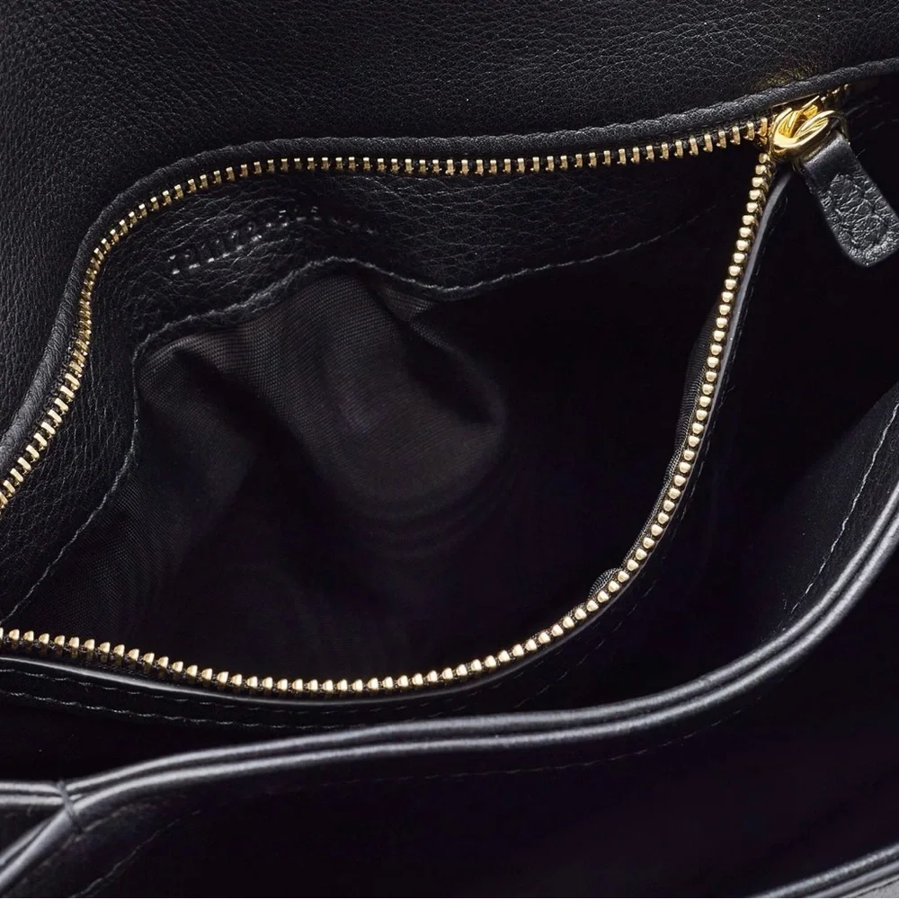 Gucci Blondie Black Leather Top Handle Bags - Picture 7 of 16